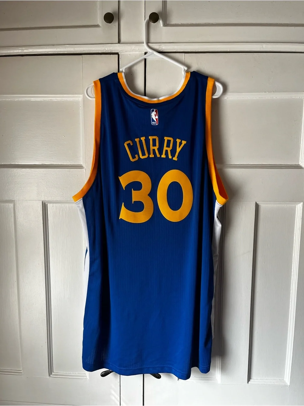 Adidas - Stephen Curry - Golden State Warriors Blue & Gold Jersey - Size 3XL